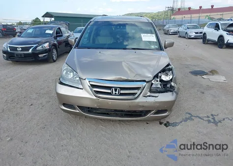 2007 Honda Odyssey Ex-L z USA, uszkodzony, nr VIN 5FNRL387X7B137895